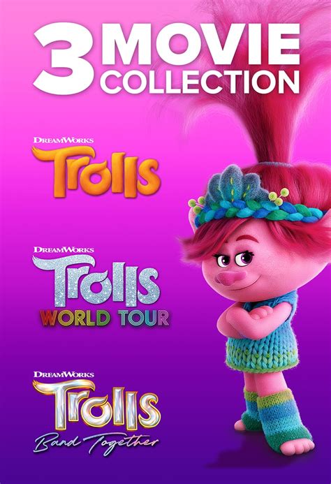 Trolls 3-Movie Collection (DVD) - Walmart.com