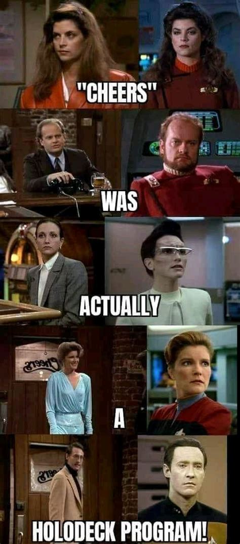 Cheers was actually a holodeck program! : r/ww3memes