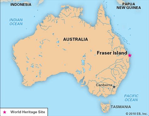 Fraser Island | World Heritage Site, Sand Dunes, Rainforest | Britannica