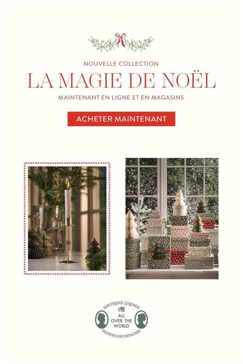 Nouvelle collection : La magie de Noël | La magie de noel, Decoration ...