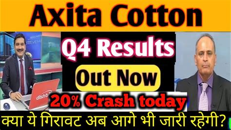 Axita Cotton Q4 Results 2023 🔥 Axita Cotton Ltd Share Latest News ...