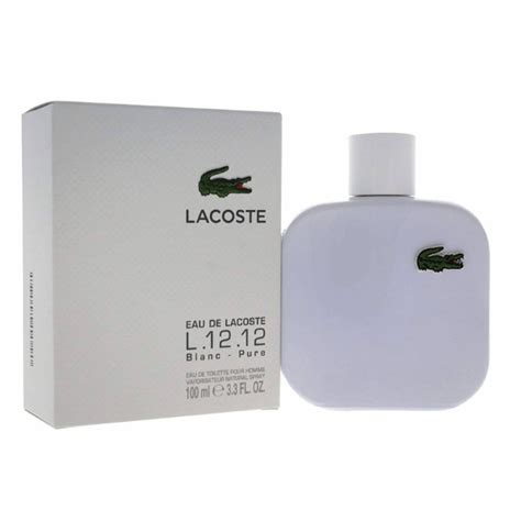 LACOSTE BLANC PURE EDT 100 ML FOR MEN (WHITE) - Perfume Bangladesh