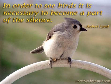 a small bird sitting on top of a metal pole with a quote about birds in ...