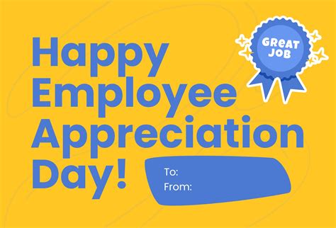 Employee Appreciation Cards Free Printable - prntbl ...