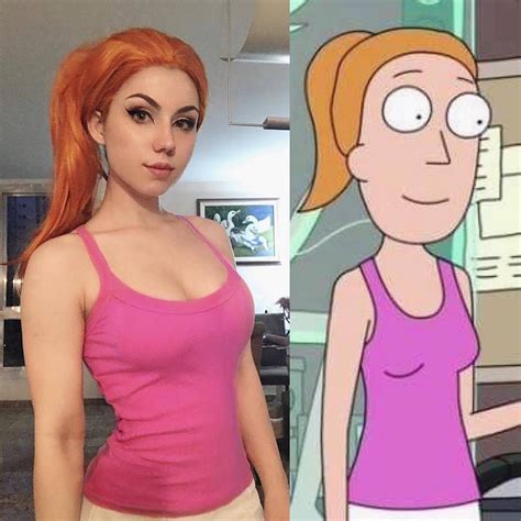 Image result for summer rick and morty cosplay | Female cartoon ...