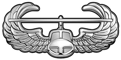 Army Airborne Air Assault Badge All Metal Sign (Large) 18 x 9″ – MACV-SOG