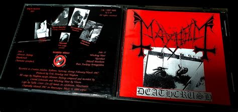 Mayhem - Deathcrush CD Photo | Metal Kingdom