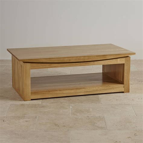 15 Collection of Solid Oak Coffee Tables