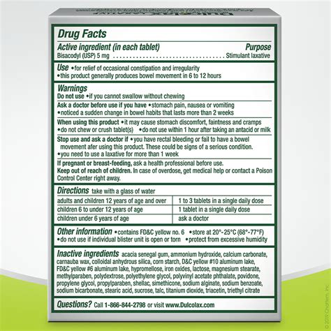 Dulcolax 200 Count – Affordable Meds