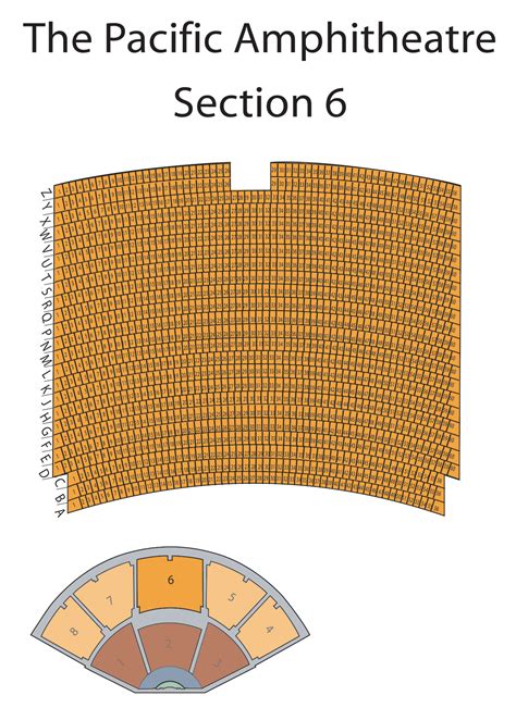 Pacific Amphitheatre Seating Chart – Two Birds Home