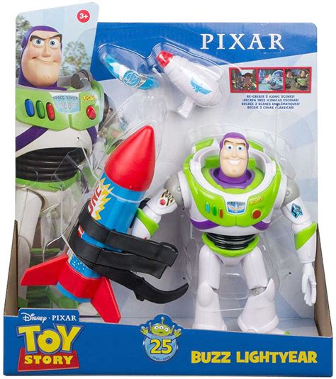 Toy Story 25th Anniversary Buzz Lightyear Action Figure Mattel - ToyWiz