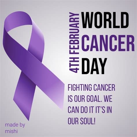 Copy of World cancer day | PosterMyWall