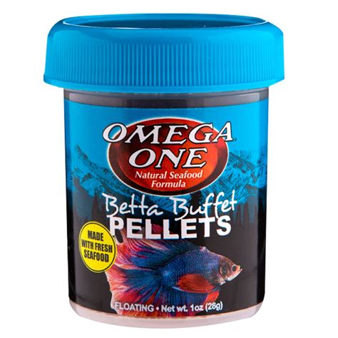 Omega™ Betta Buffet Pellets Fish Food | Fish recipes, Buffet, Salmon