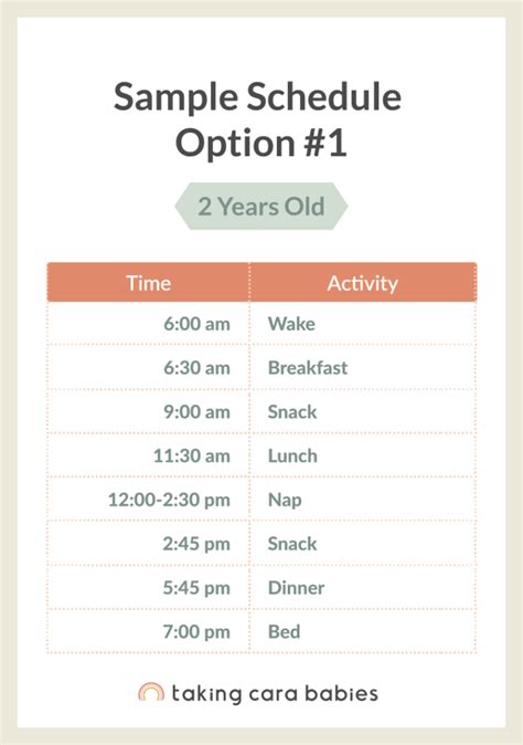 Toddler Nap Schedules for 2, 3, and 4 Year Olds | Taking Cara Babies