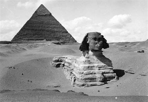 Gran Esfinge de Giza: Diez impresionantes fotografías antiguas y ...