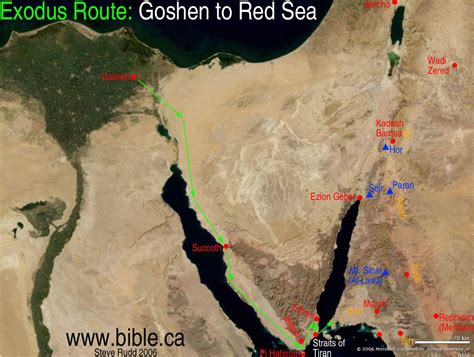 The Exodus Route: Red Sea Camp at the Straits of Tiran | Exodus, Red ...