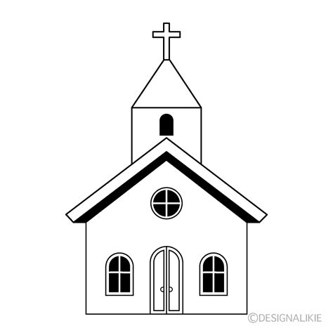 Little White Church Clipart Png