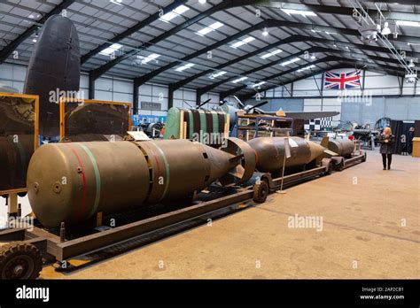 Visitors learning about the Second World War; the Lincolnshire Aviation ...