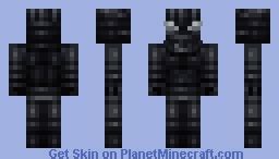 Spiderman Noir Minecraft Skin