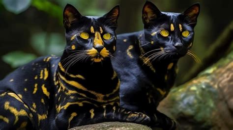 SE "Discovering Felis Salamandra: Cats with Enigmatic Black and Gold ...