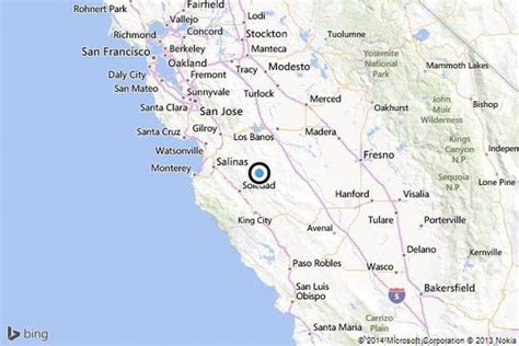 Soledad California Map | Free Printable Maps