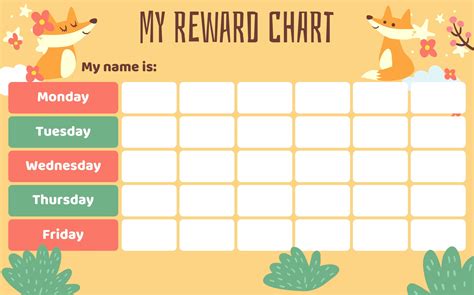 Reward Charts For Teachers - 10 Free PDF Printables | Printablee