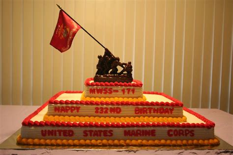 Marine Corps Birthday Cake - a photo on Flickriver