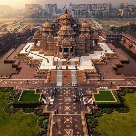 Akshardham Temple, New Delhi : pics | Temple india, Indian temple ...