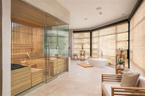 Luxury Home Spa with Sauna | Sauna Design, Home spa, Spa rooms