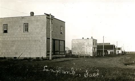 Historical photos photographs of Langbank Saskatchewan