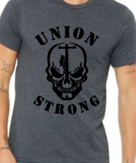 Lineman Union Strong IBEW skull Journeyman lineman t-shirt | Etsy