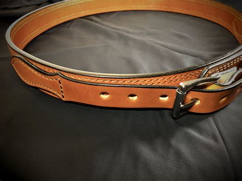 1.5″ Western Ranger Gun Belt – S & S Leatherworks