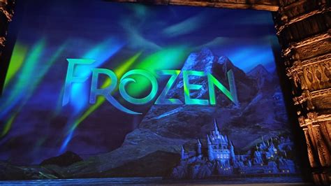 Frozen the musical at Theatre Royal Drury Lane, London on Wednesday ...