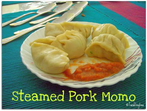 Quick Steamed Pork Momo (Dumpling) - Twinkling Tina Cooks