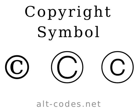 Copyright Symbol