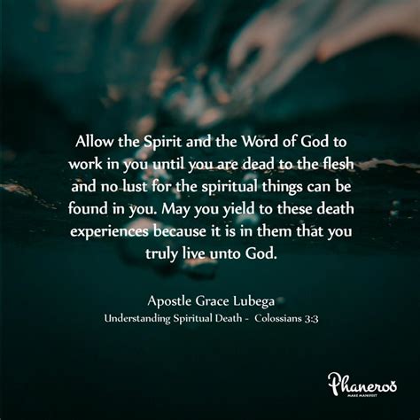 Understanding Spiritual Death - Phaneroo