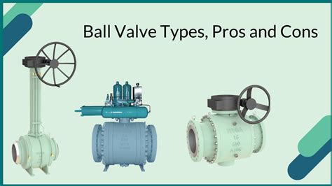 Different Types of Ball Valves and its Advantages