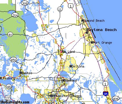 DeLand .com Map