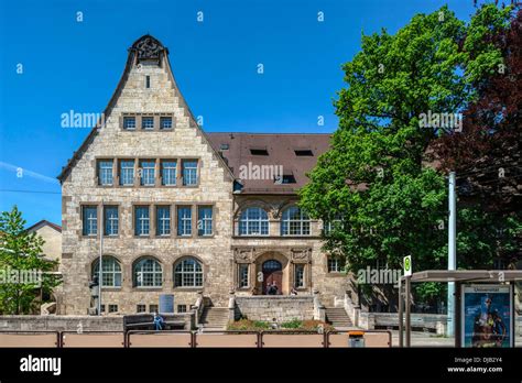 Main building, Friedrich Schiller University, Jena, Thuringia Stock ...