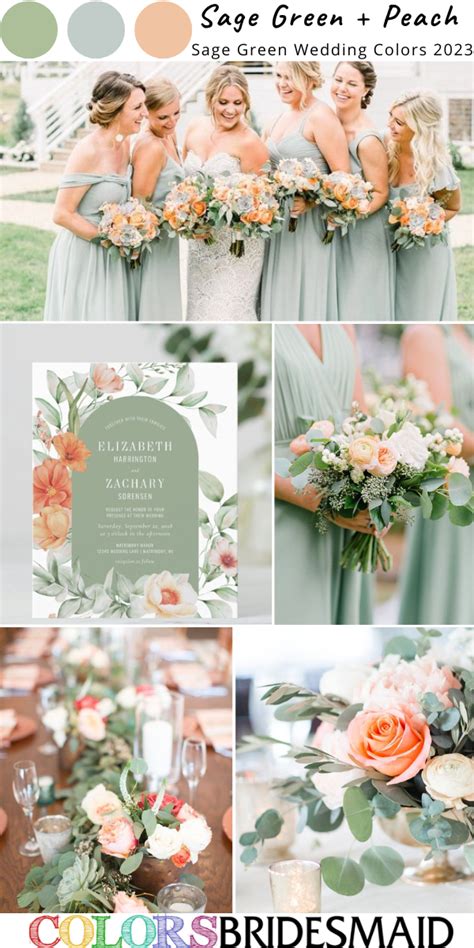 Green Color Palette Wedding