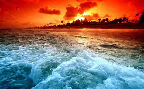 Ocean Sunset Wallpapers - Wallpaper Cave | Beach sunset wallpaper ...