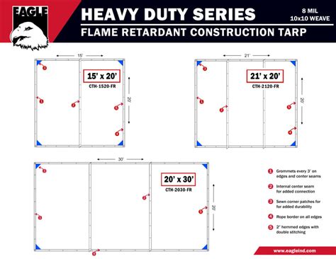 Heavy Duty Tarp FR - Eagle Industries