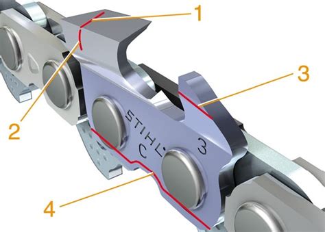 Stihl Chainsaw Sharpening Guide Chart