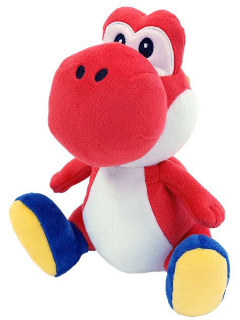 Red Yoshi 8″ Plush | Little Buddy Toys