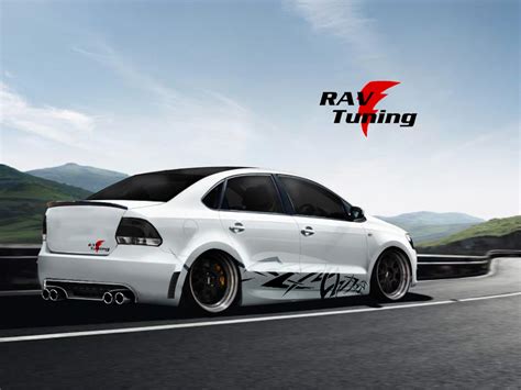 Rav Tuning: VW Vento got some stance