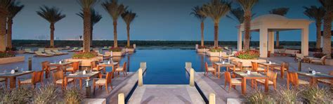 Abu Dhabi Best Restaurant | Pool Deck at Eastern Mangroves