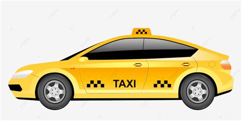 Taxi Car Clipart Transparent PNG Hd, Taxi Car Cartoon Vector ...