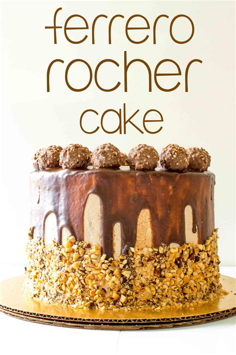 Ferrero Rocher Cake and 5th Blogiversary - chocolate + connie