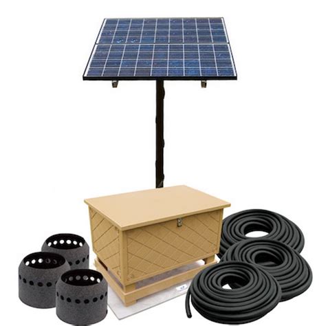 Solar Aeration Systems with Batteries for Large Pond & Lakes