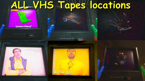 Poppy Playtime Chapter 2 | ALL VHS Tapes locations - YouTube